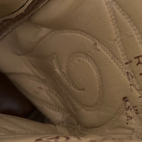 Vintage Acme Cowboy Boots in Tan Roughout Leather, Made in USA - Picture 11 of 11